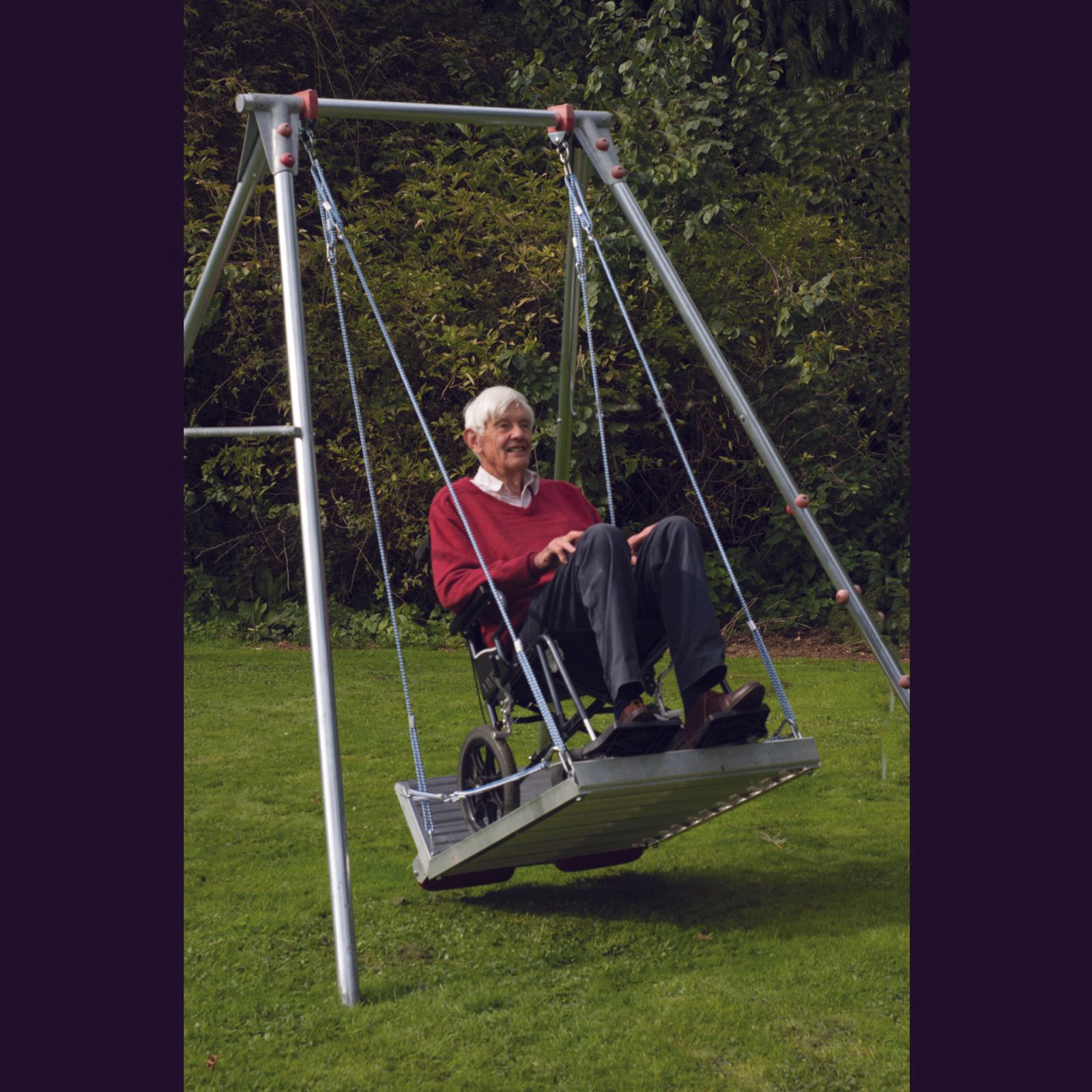 Wheelchair Accessible Swing & Frame