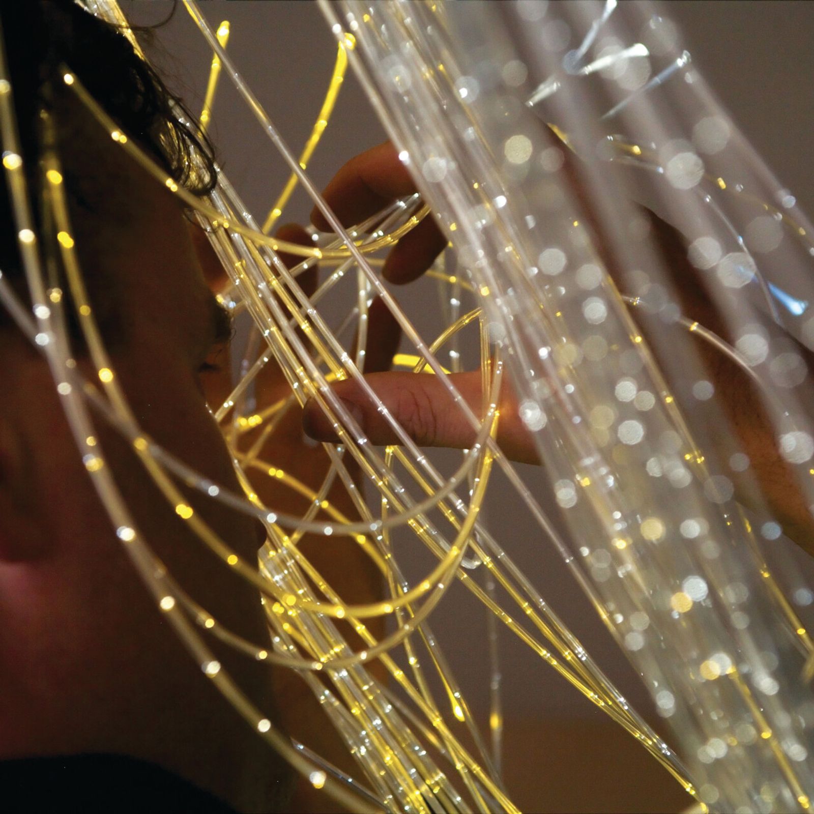 Fiberoptik 2m inkl ljuskälla