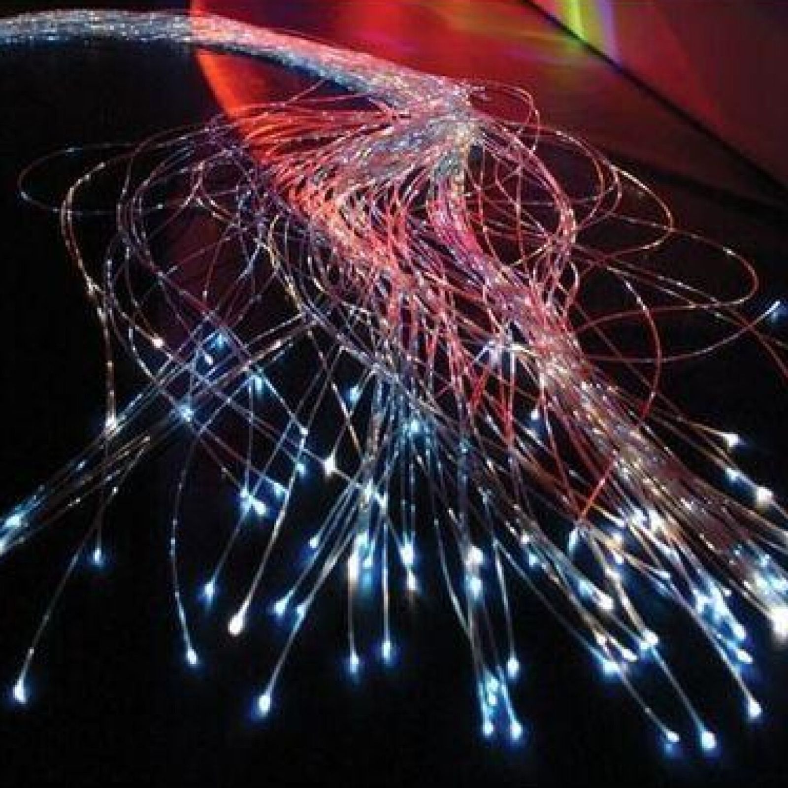 Interactive Fibre Optic Spray