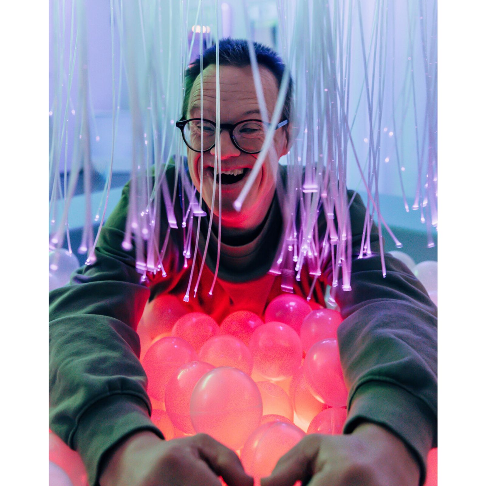 Fibre Optic Tails, Regular or Interactive, Clear