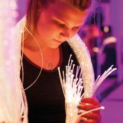 Fibre Optic Tails, Regular or Interactive, Clear