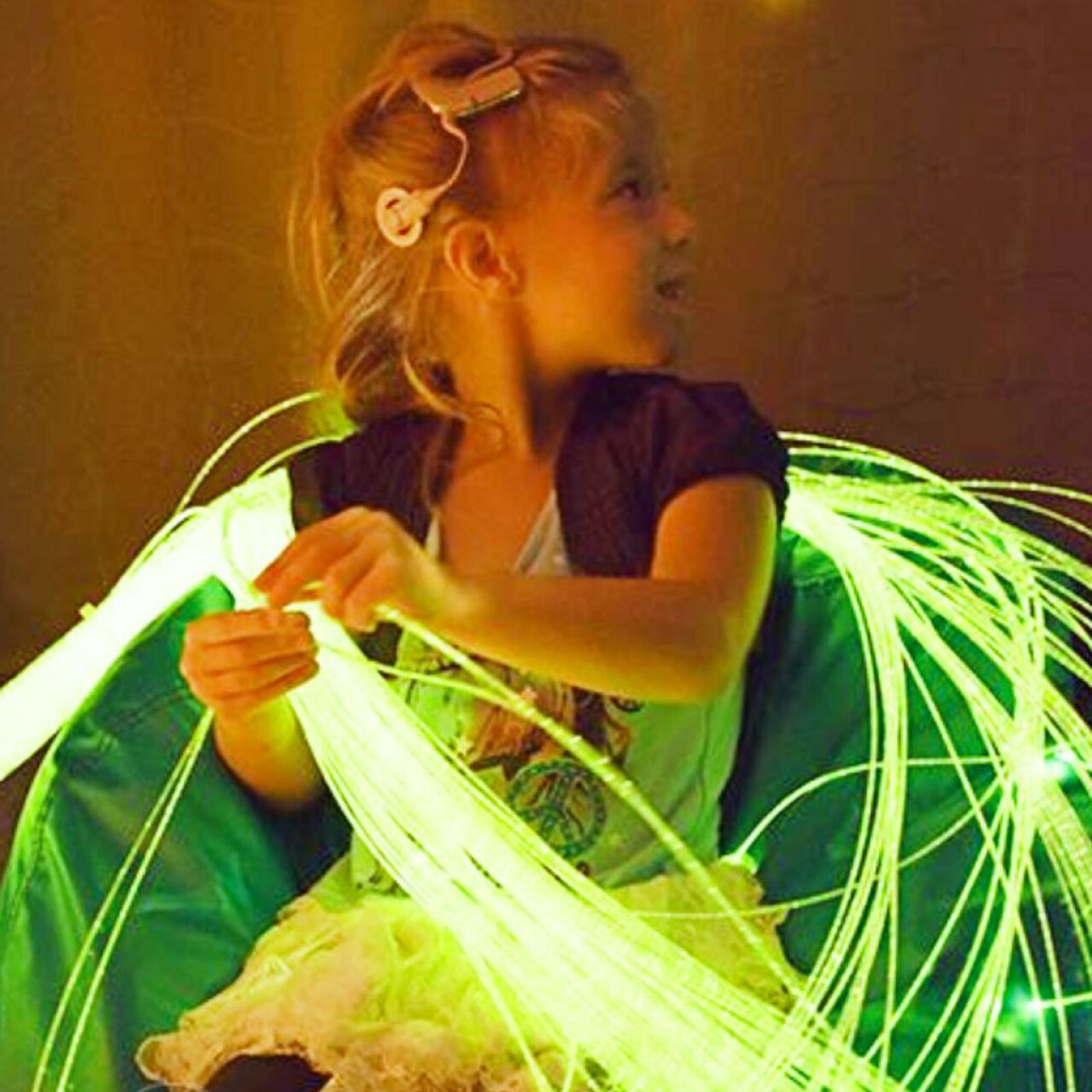 Fibre Optic Strings, 200 Tails, 2m long