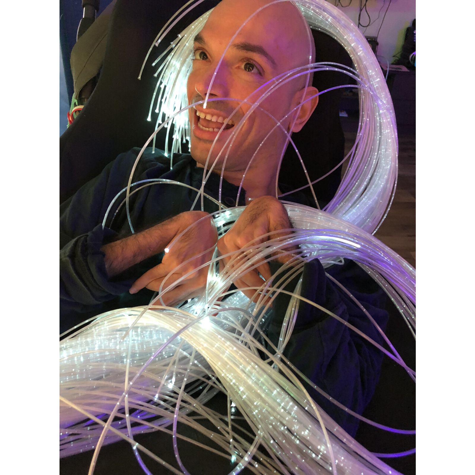 Fibre Optic Tails, 200 Strands, Sparkle and Interactive Choices