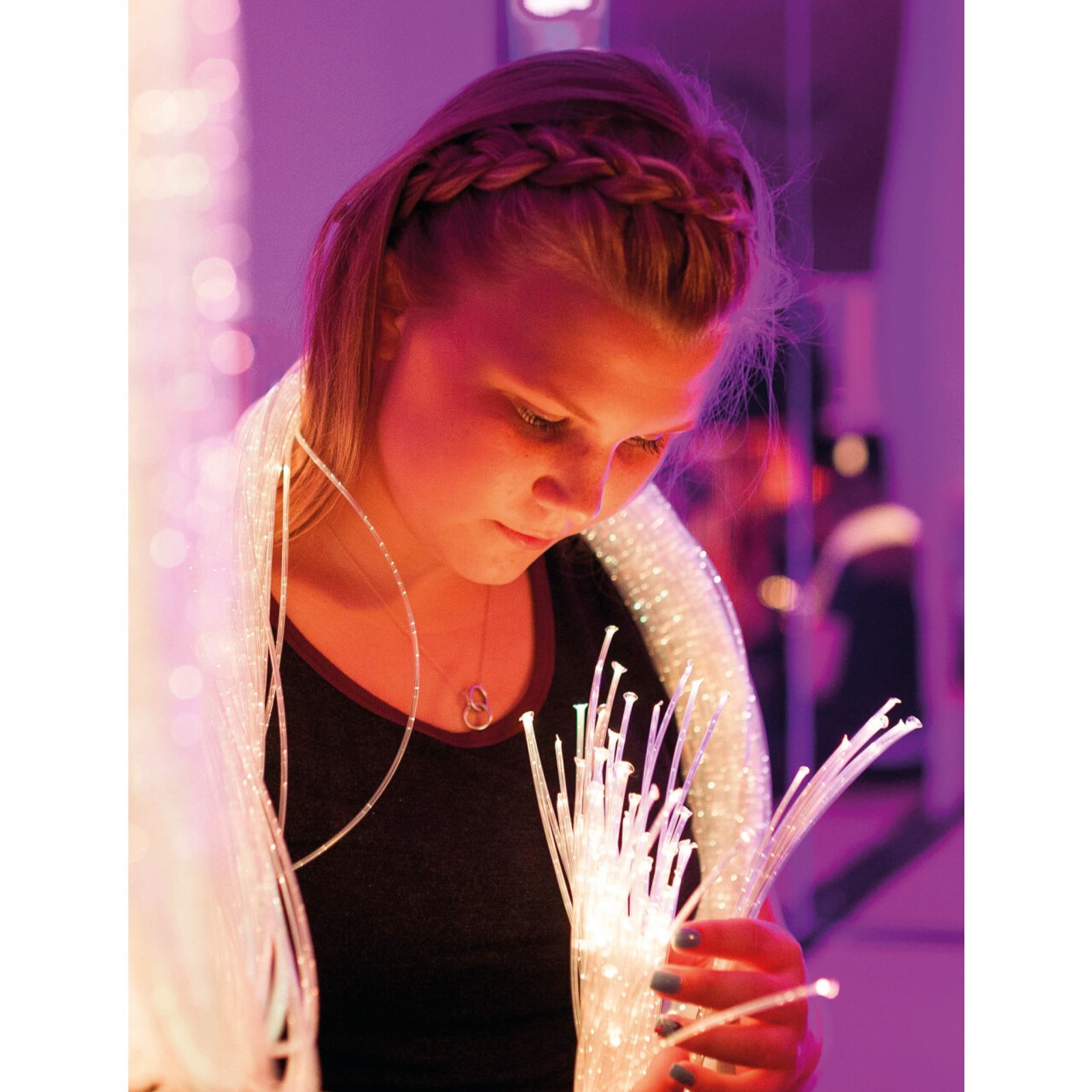 Fibre Optic Tails (Including Light Source)