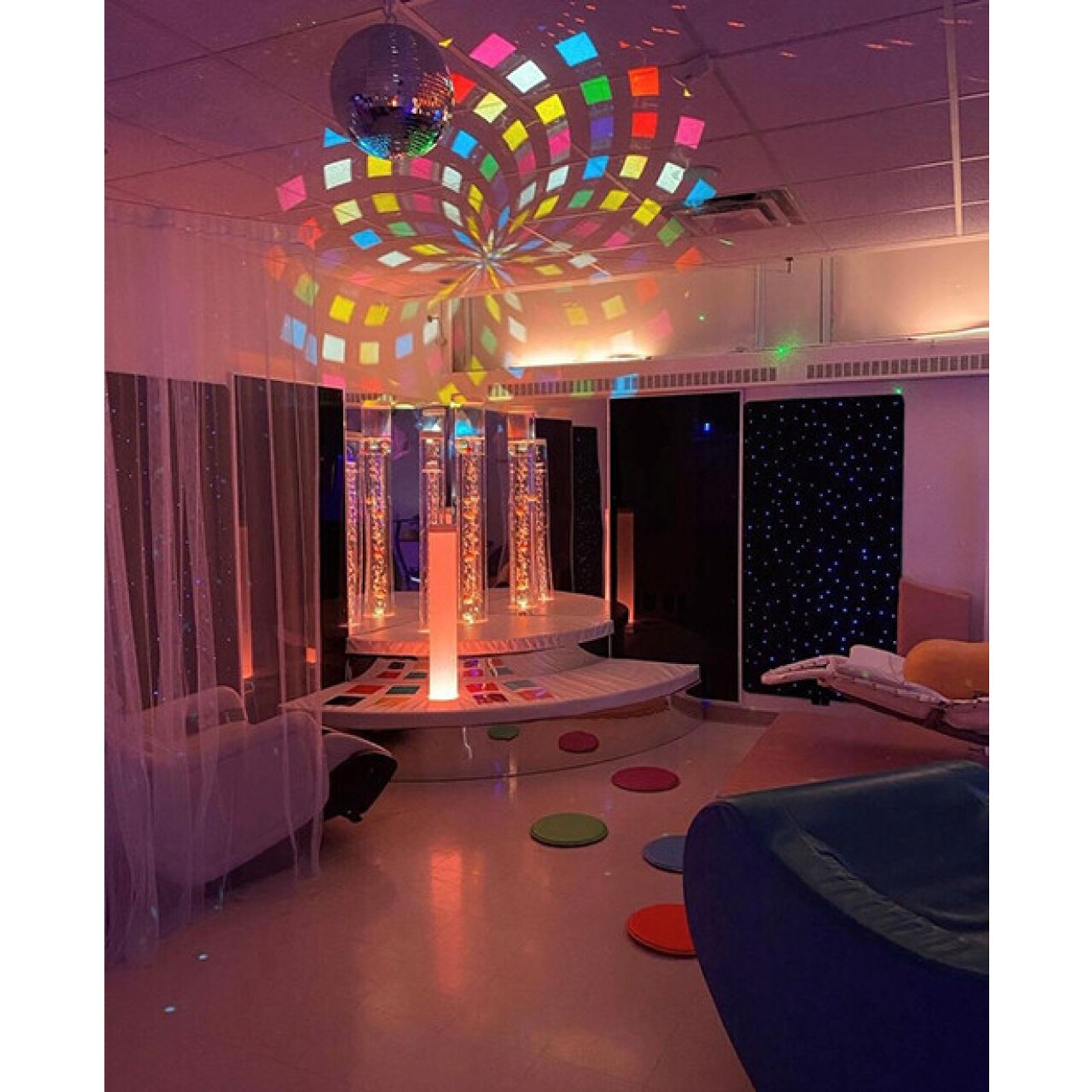 Interactive, Water Bubble Columns 