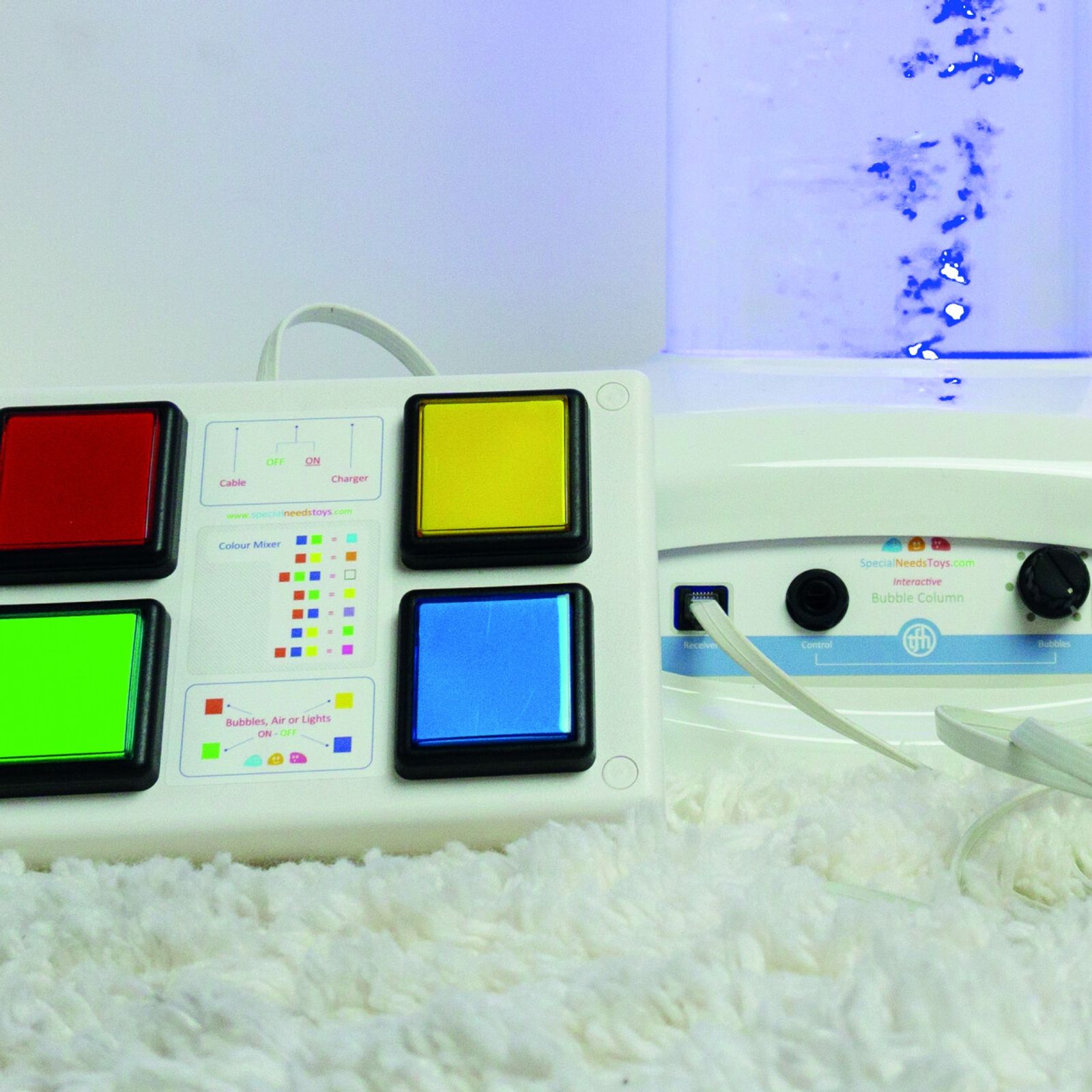 Interactive, Water Bubble Columns 