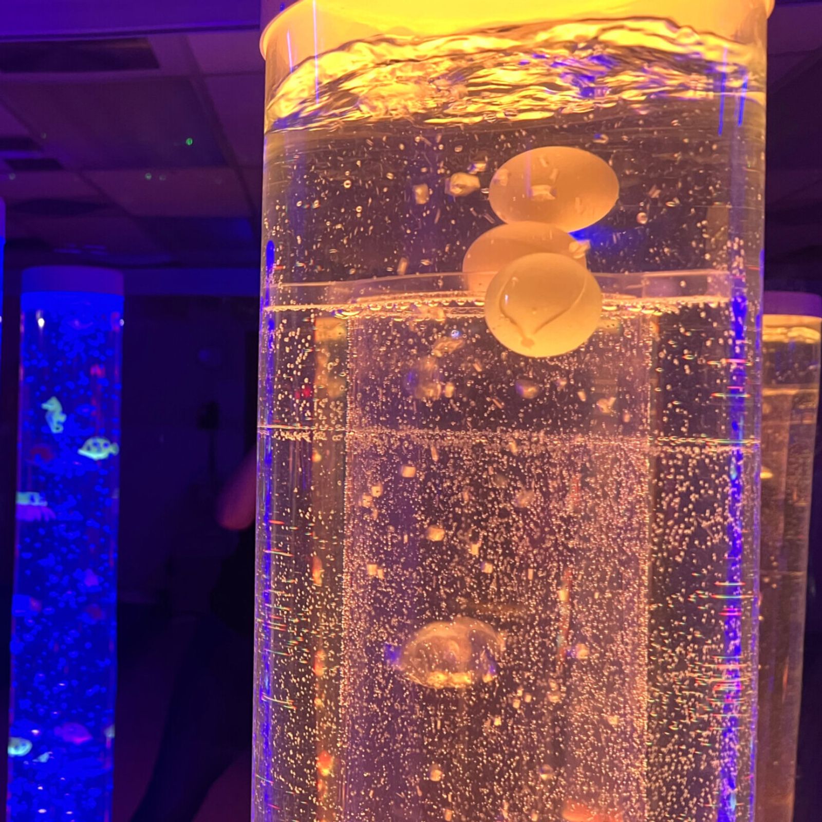 Giant Cascading Beads & Balls Tube Insert