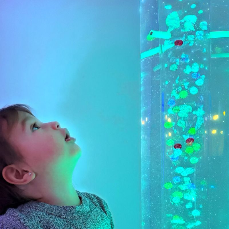 Water Tube, Cascading Beads Insert, 70" tall