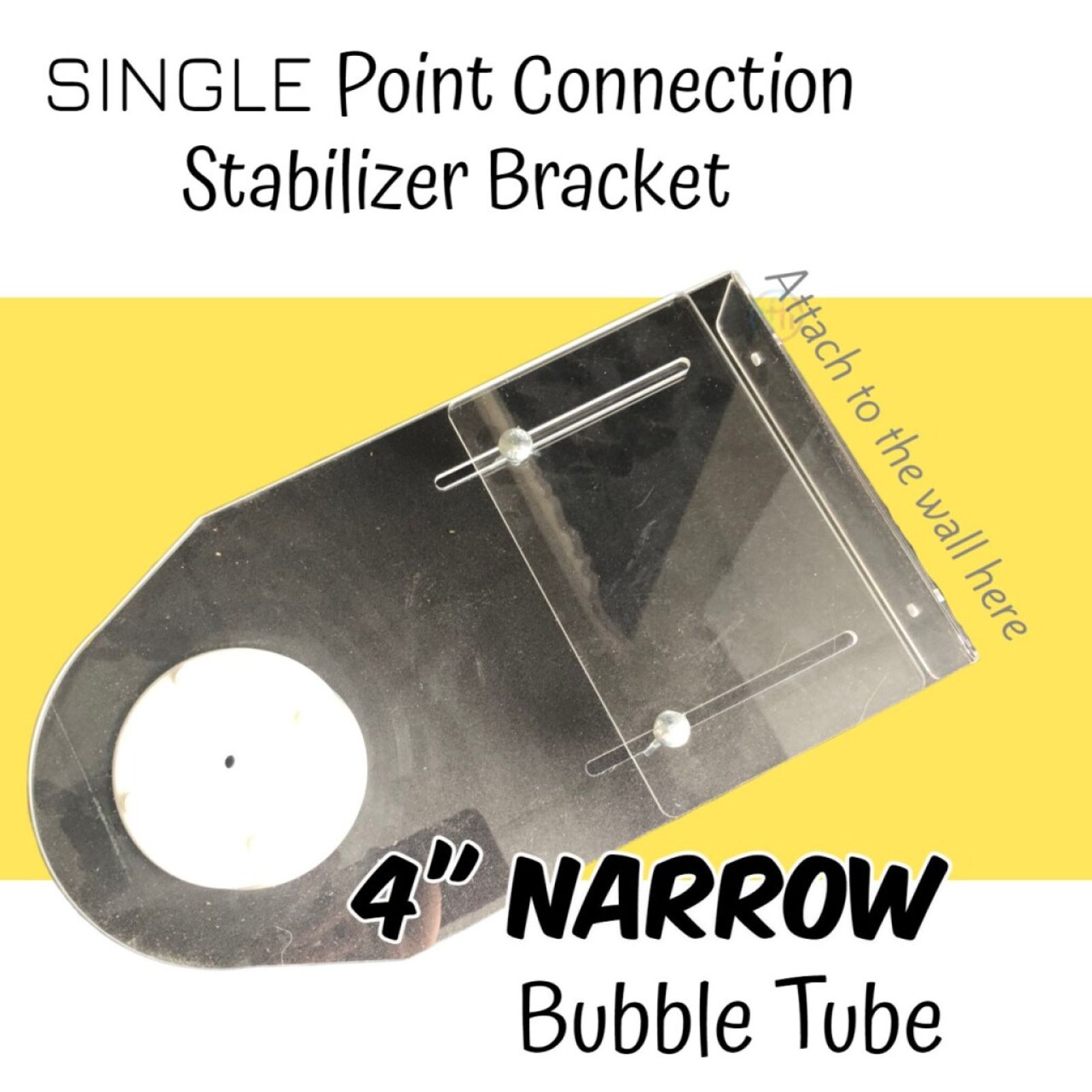 Budget Bubble Tube Wall Bracket