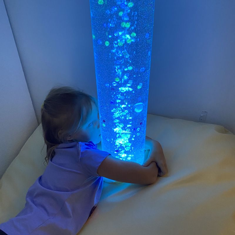 Bean Bag for a Bubble Column