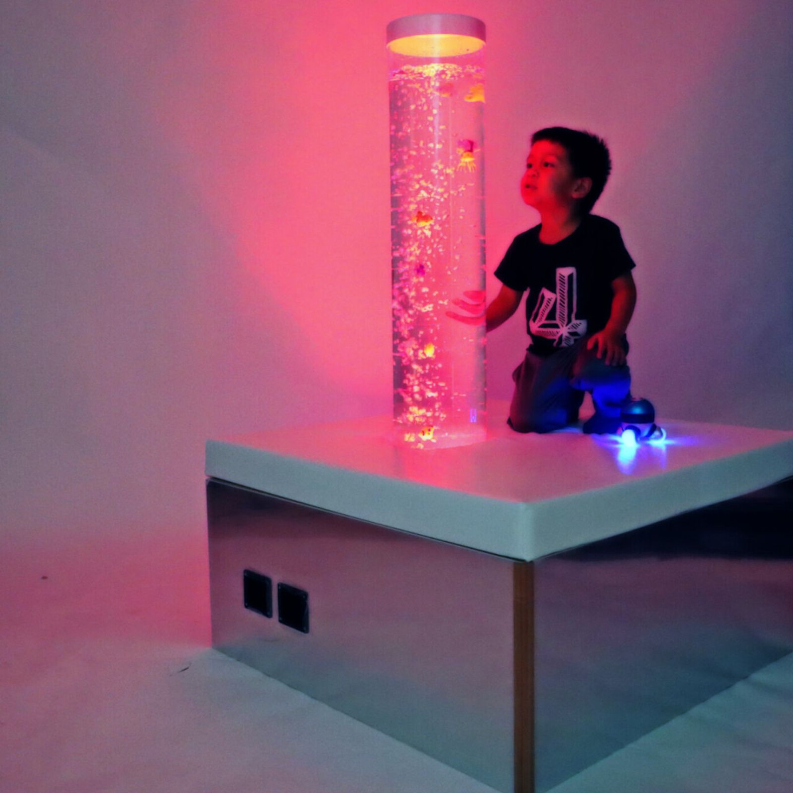 Cushioned Bubble Tube Seats