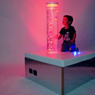 Cushioned Bubble Tube Seats