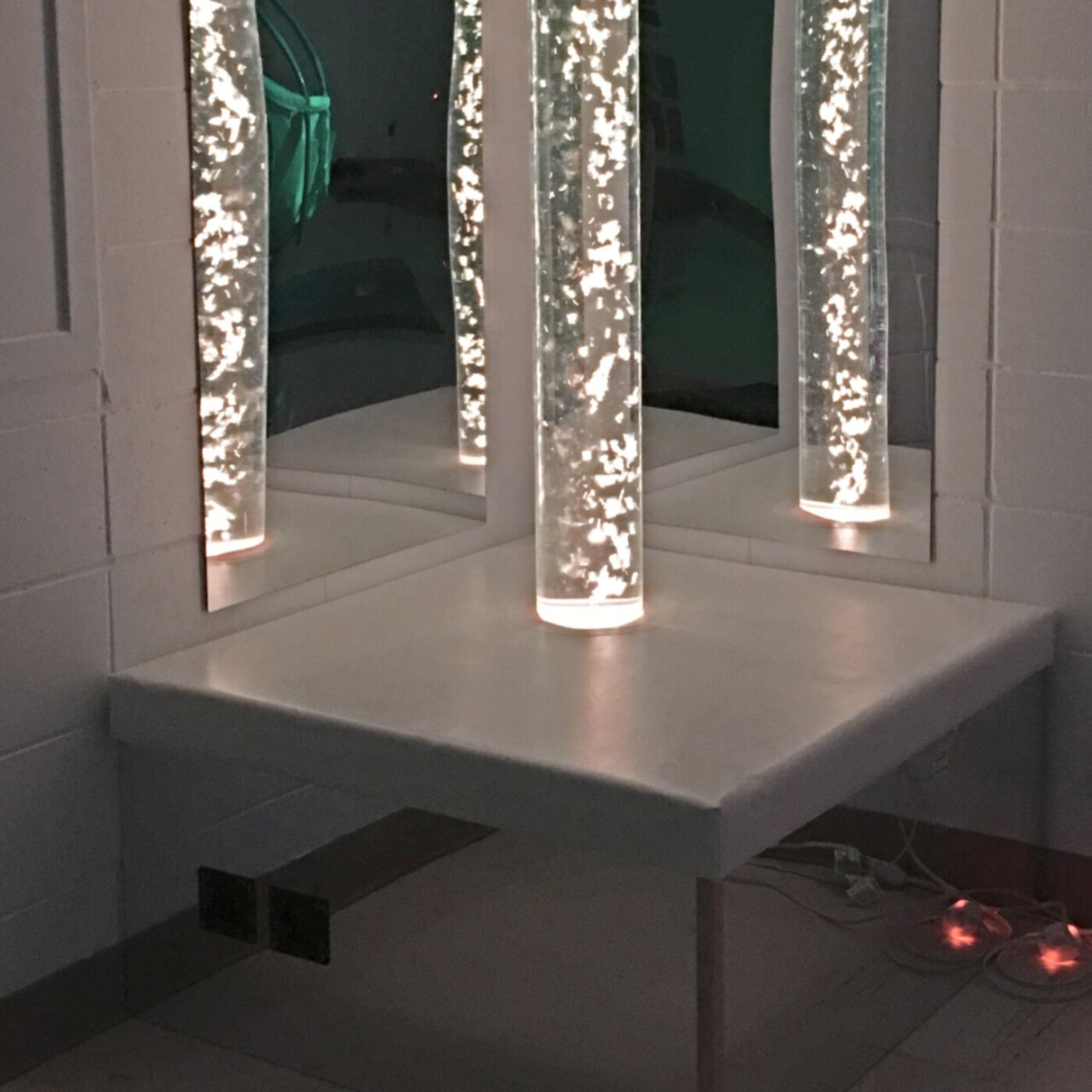 Cushioned Bubble Tube Seats