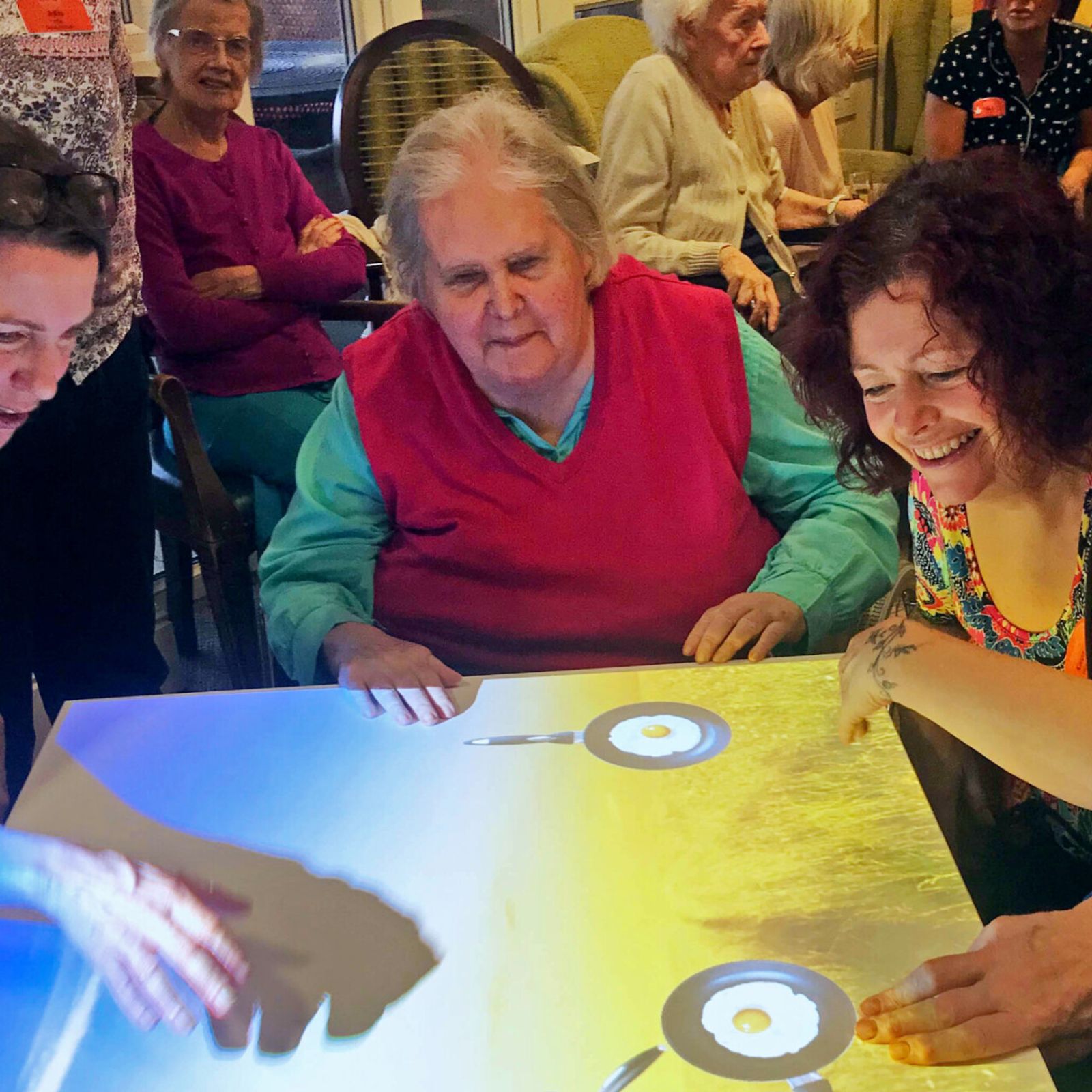 Budii Eldercare Interactive Activity Projector Unit