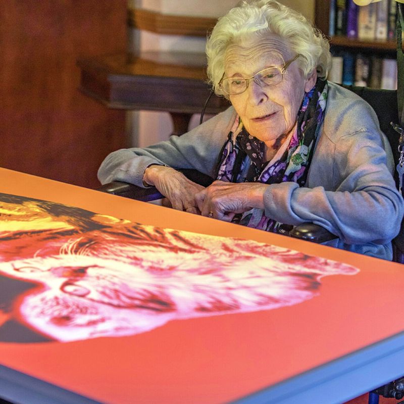 Budii Eldercare Interactive Activity Projector Unit