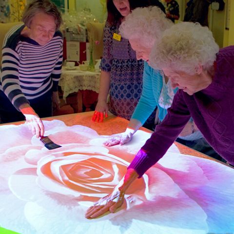 Budii Eldercare Interactive Activity Projector Unit