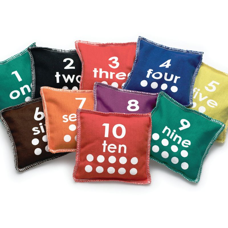 Numbered Bean Bags - Sociable Special Needs Toy