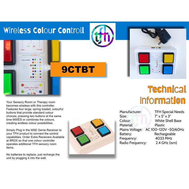 4 Button Wireless Color Controller