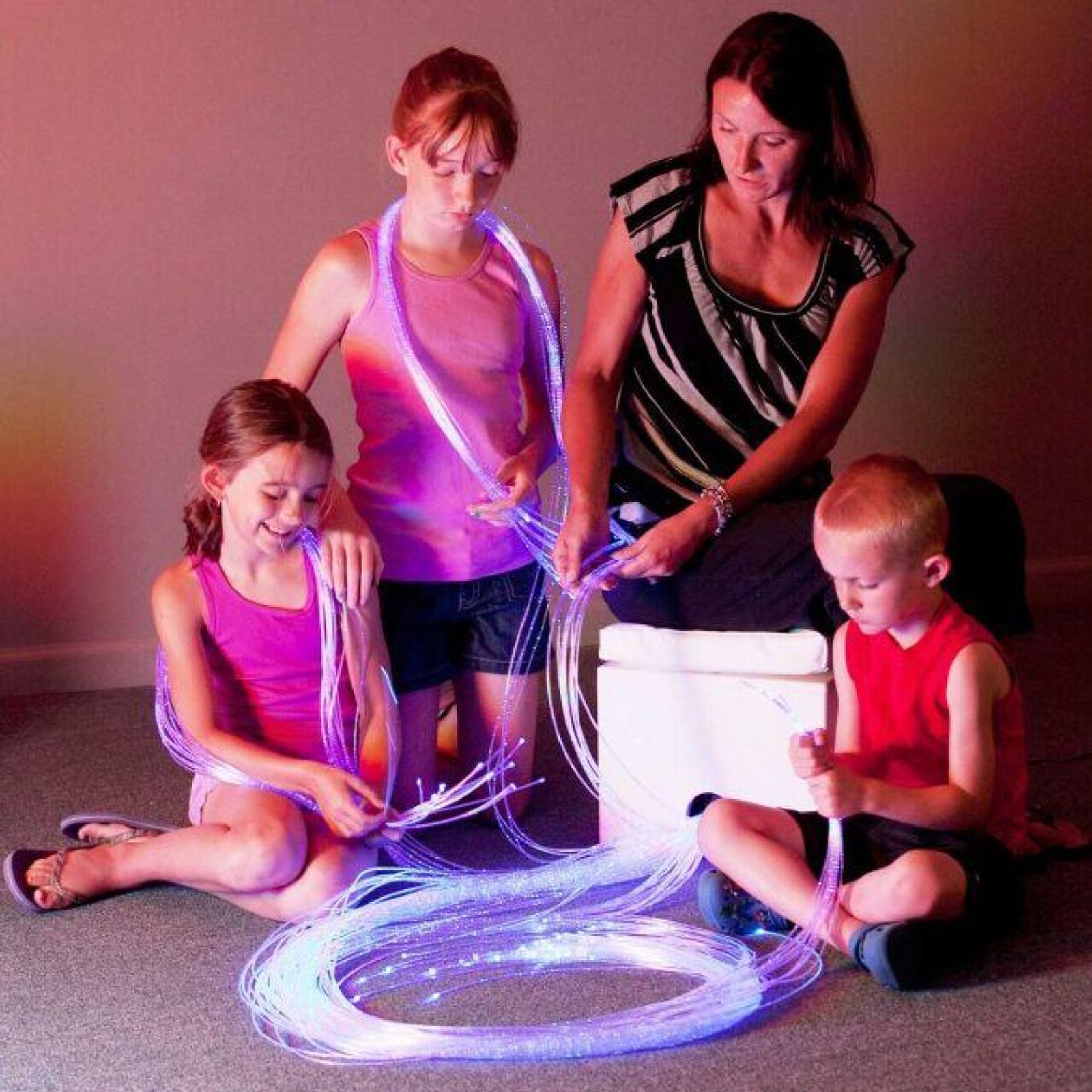 Padded Fibre Optic Light Source Box