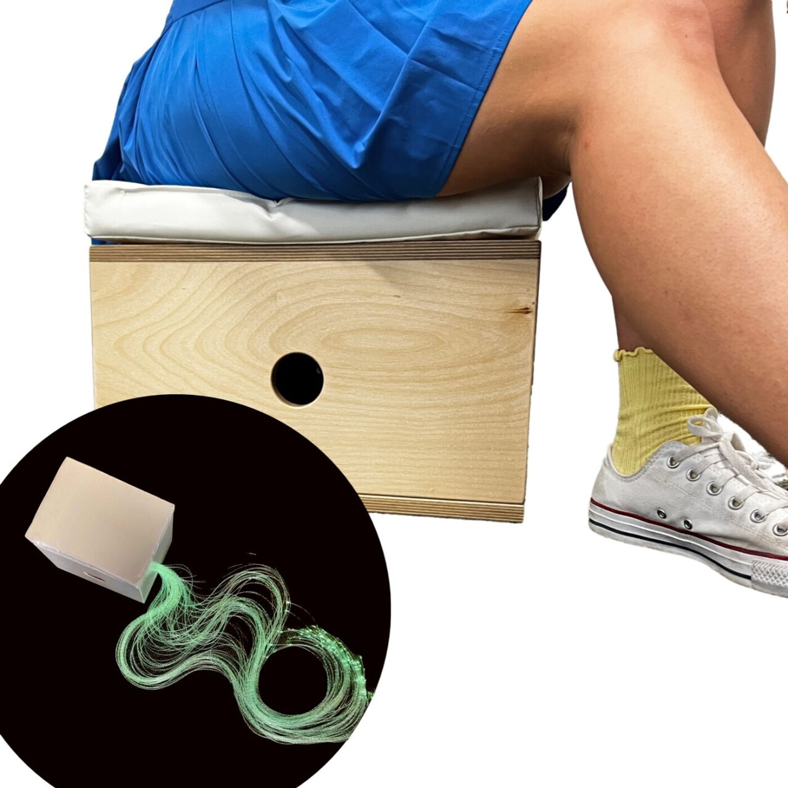 Padded Fibre Optic Light Source Box