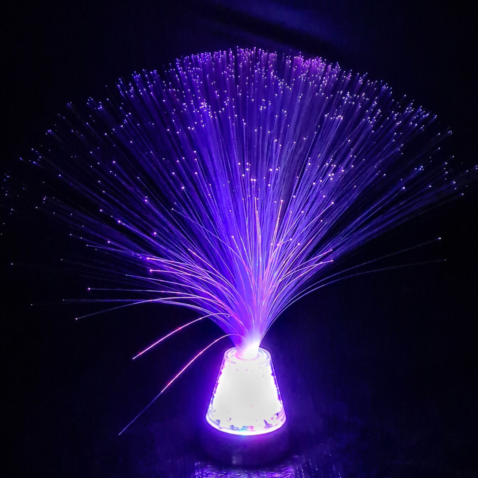 Fiber Optic Light Plume 