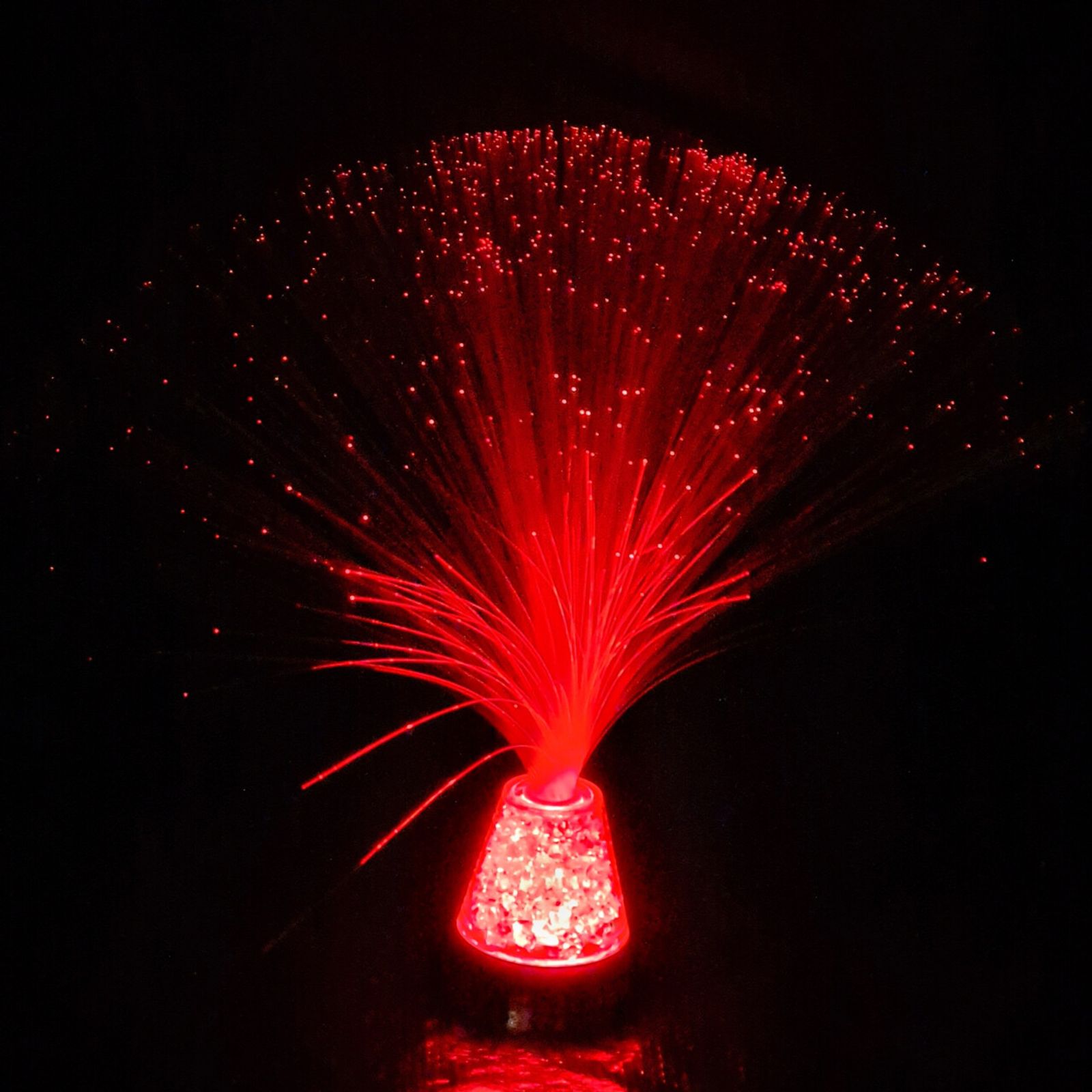 Fiber Optic Light Plume 