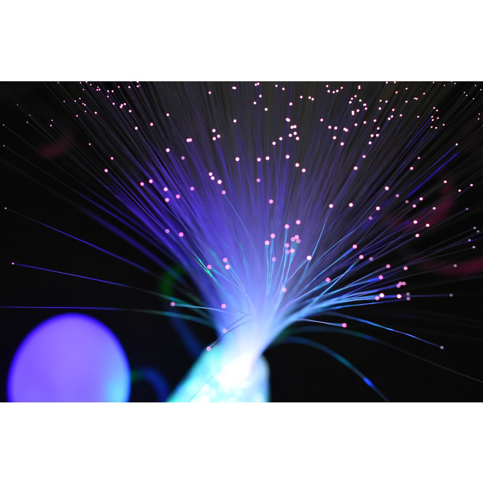Fiber Optic Light Plume 