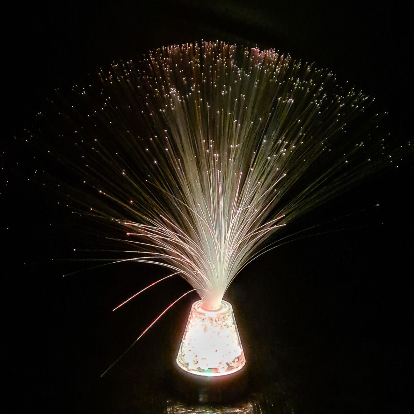 Fiber Optic Light Plume 
