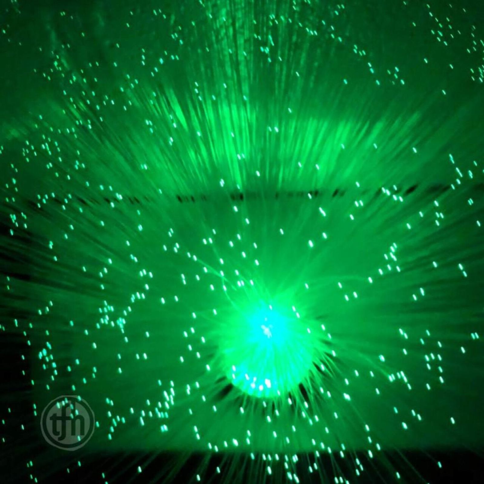 Fiber Optic Light Plume 