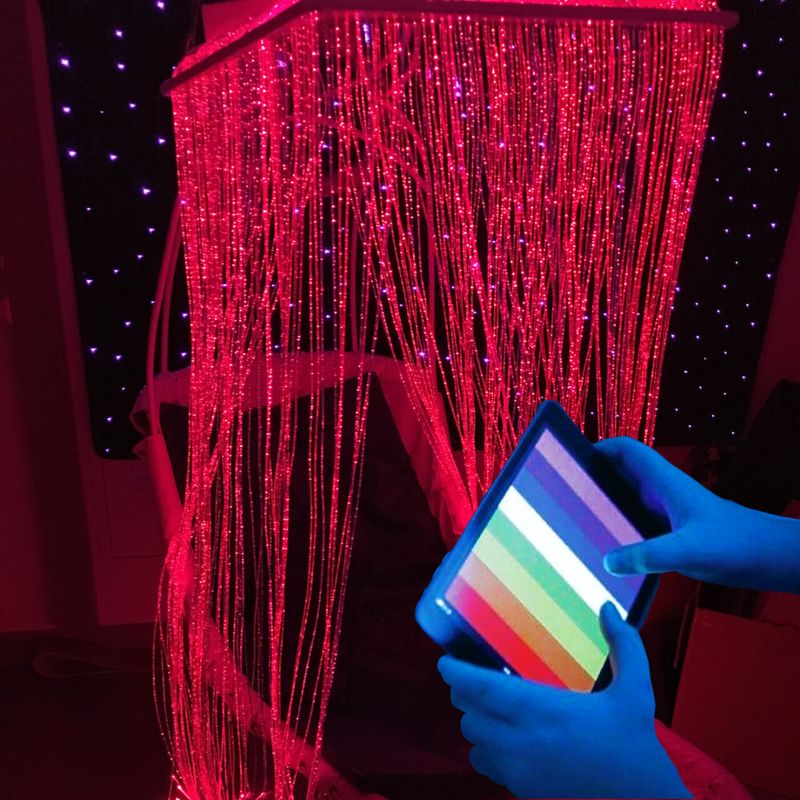 Genie Controlled Fibre Optic Waterfall