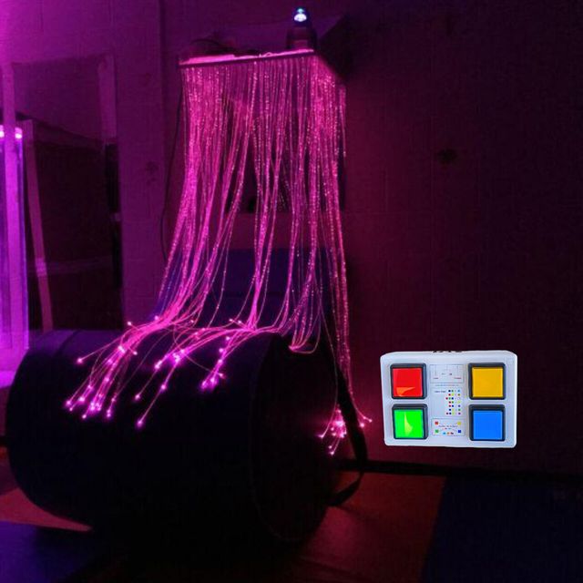 Silent Rainbow Frosted Tube, Interactive