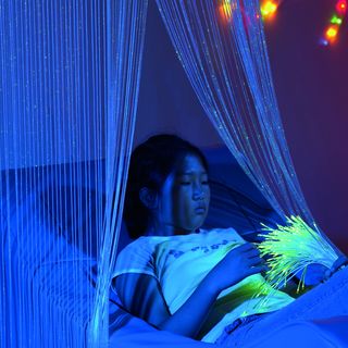 Fibre Optic, Waterfall Ceiling Suspended