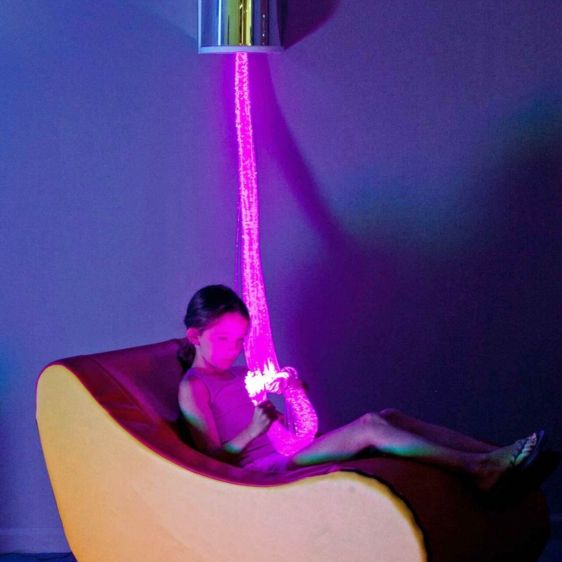 Fiber Optic Wall Sconce with Tails