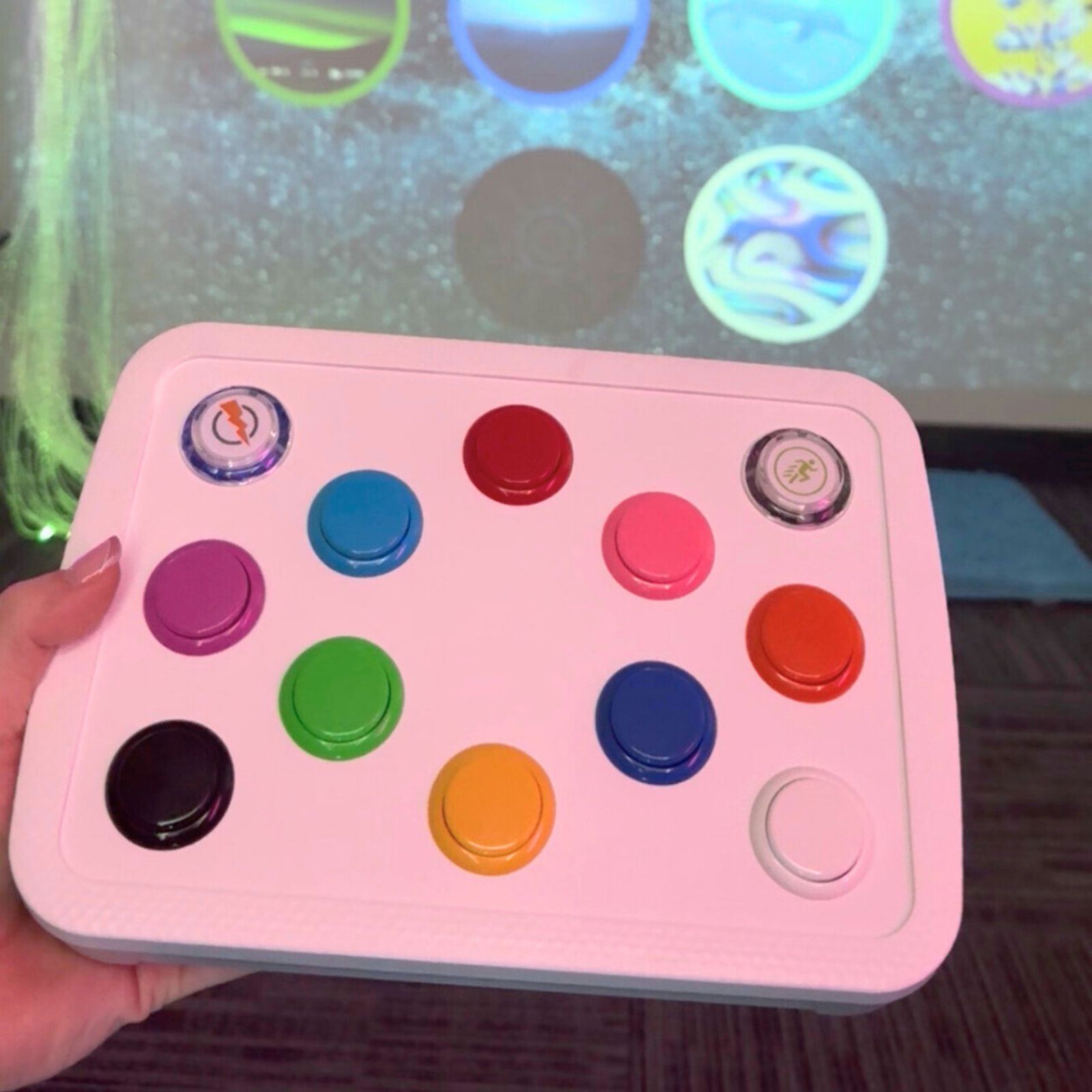 Knappkontroll "Firework"