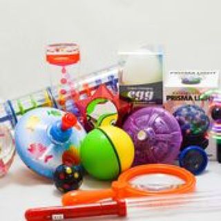 Backpack Collection of Visual Toys