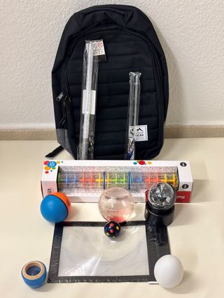 Backpack Collection of Visual Toys
