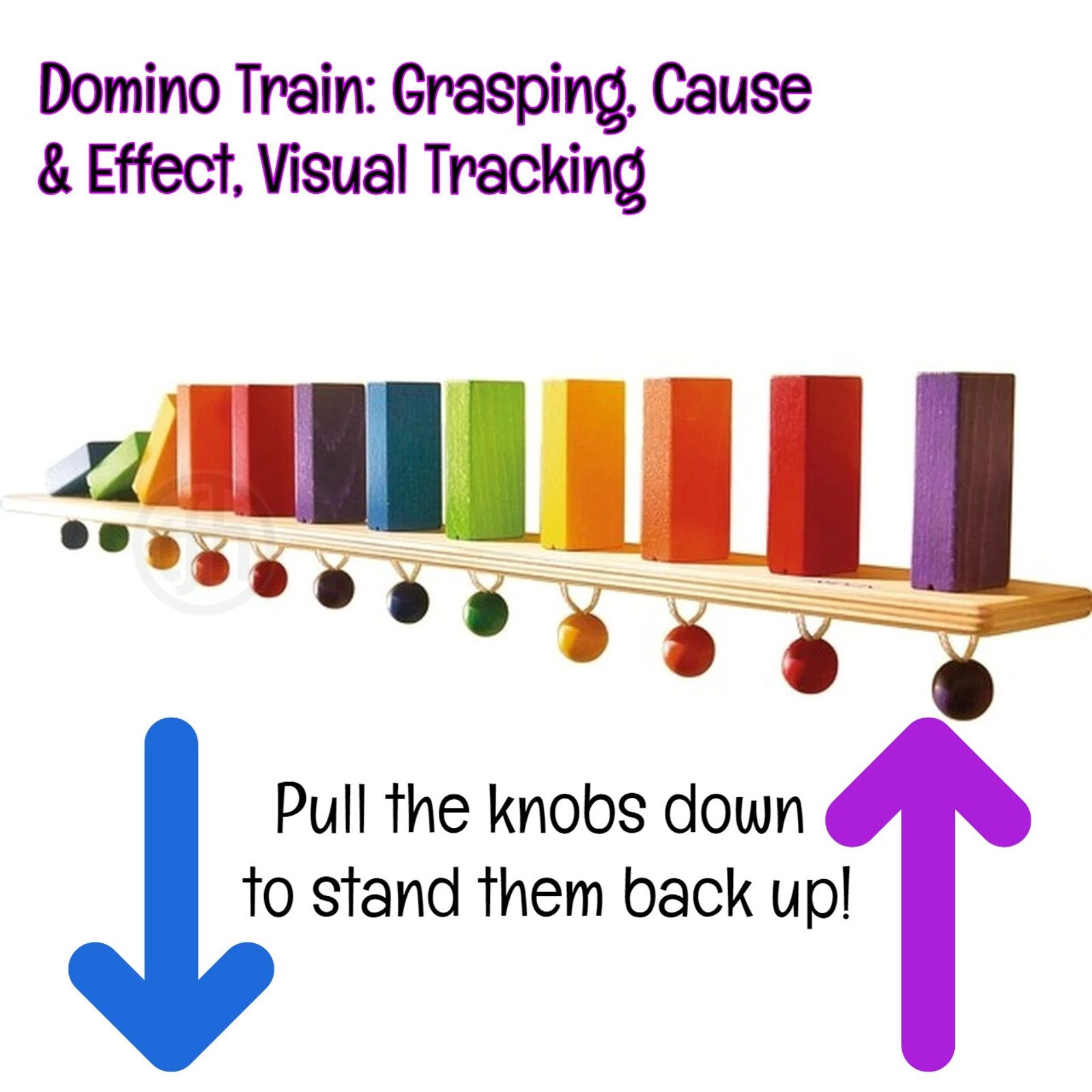Rainbow Wall Dominoes
