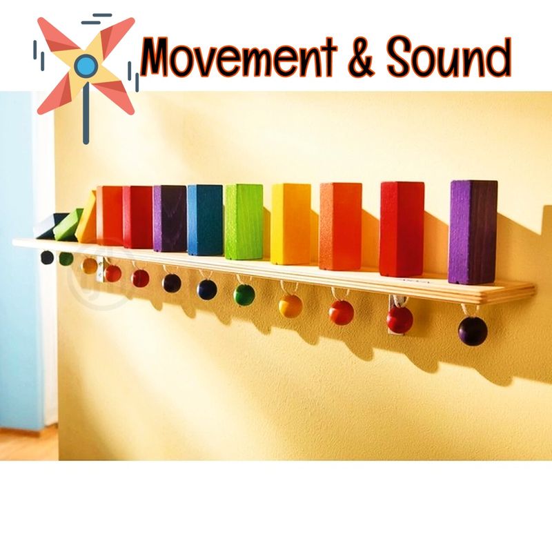 Rainbow Wall Dominoes