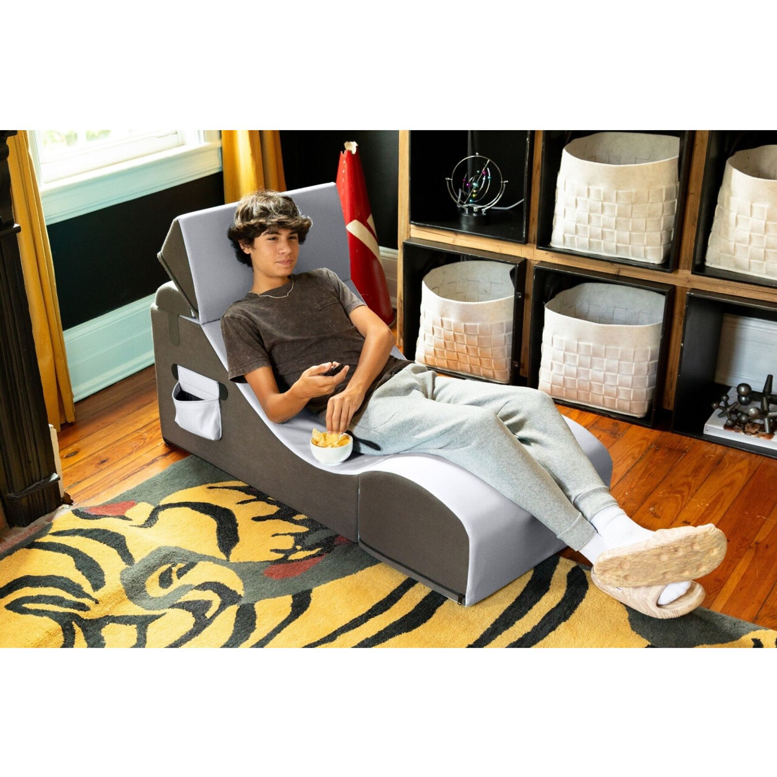  Jaxx® Flexx V-Tex Gamer Chair - Drop Ship