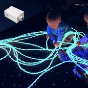 Knotted Fibre Optic Spray with Sparkle Light Source