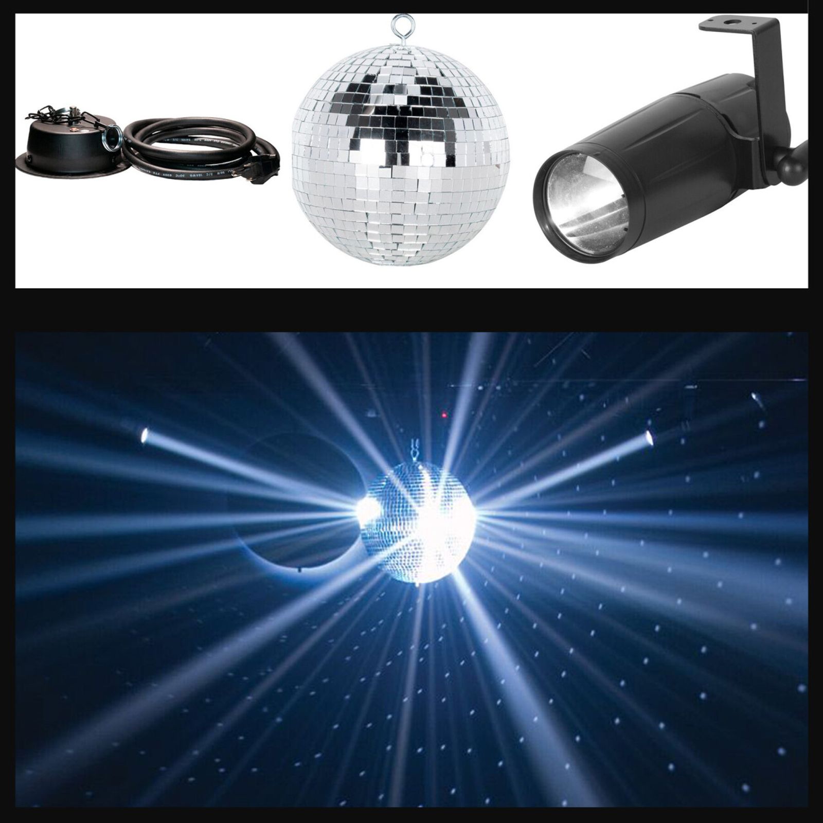 8" Mirror Ball Kit - LIMITED SUPPLY