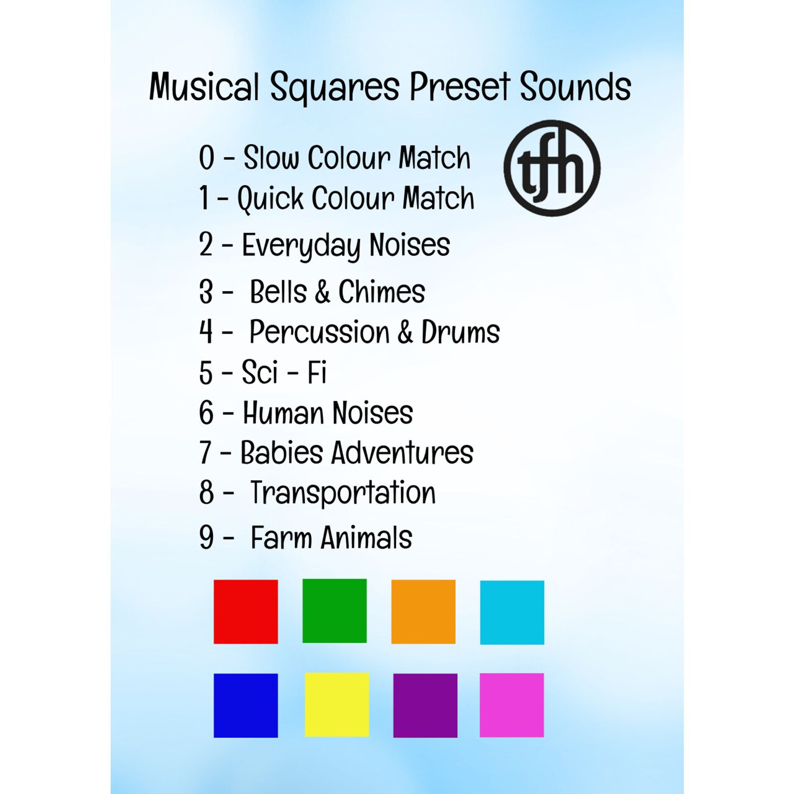 Interactive Music & Sound Sensory Panel