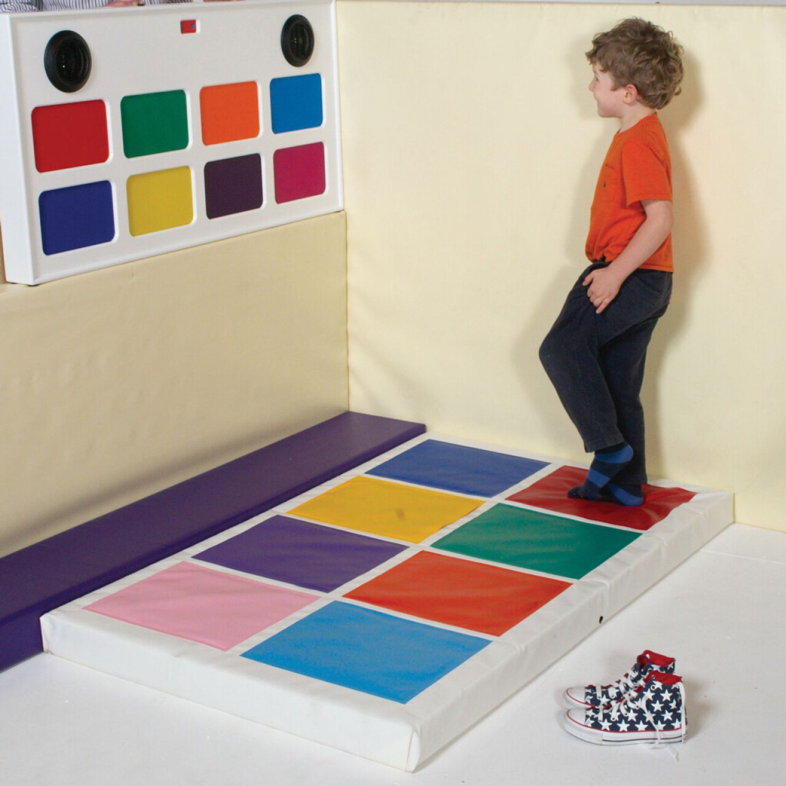 Musikaliska Fyrkanter Golvmadrass