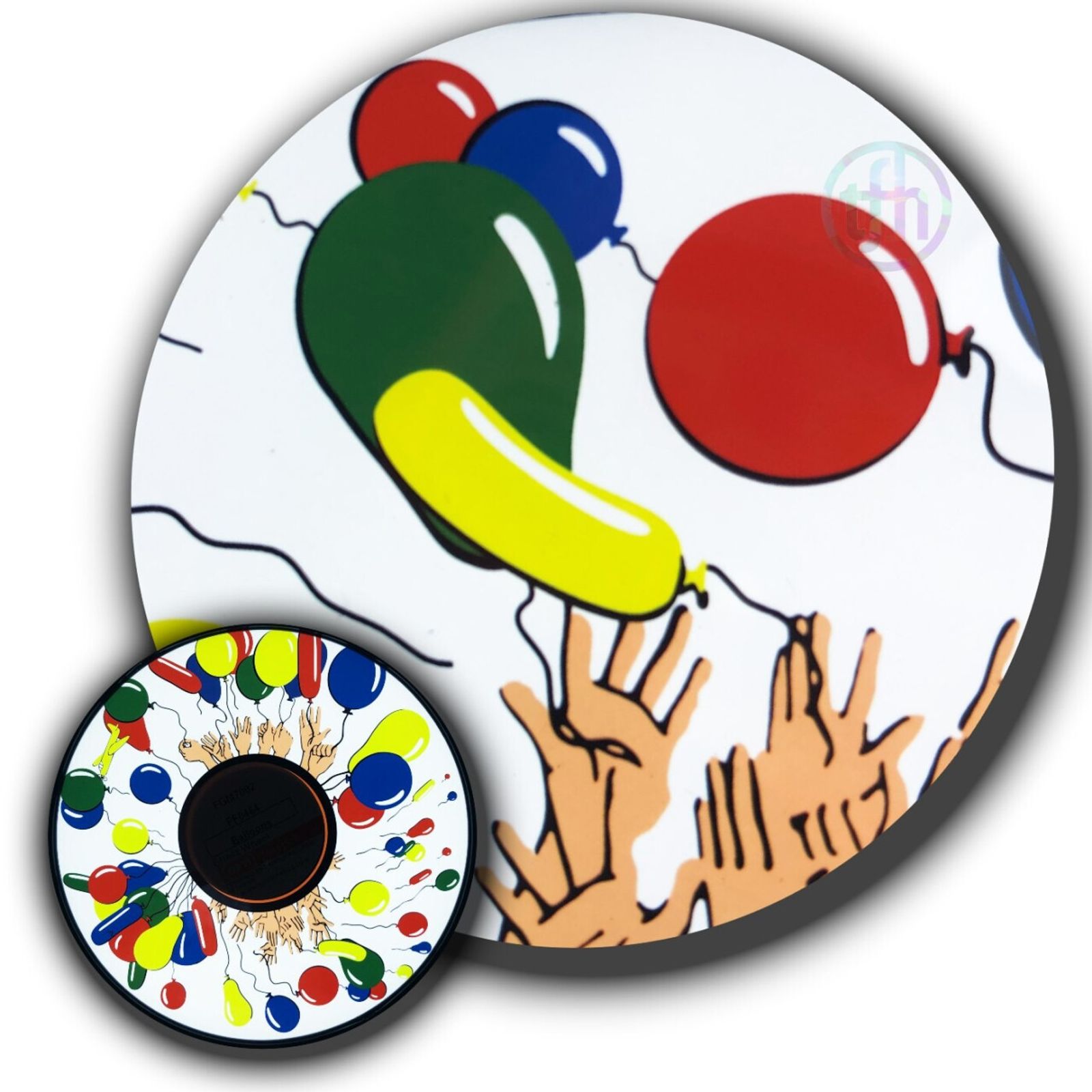 Effects Wheel, Colourful Party Balloons