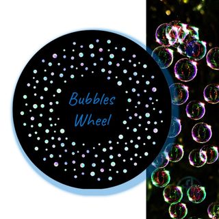 Effect Wheel, Coloured Bubbles