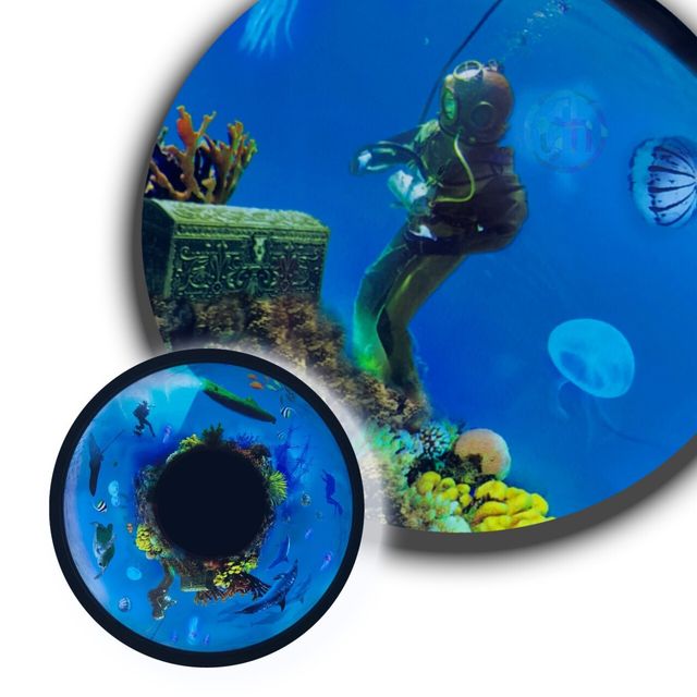 Projection Accessory, Soft Pop-Up Immersive Cave