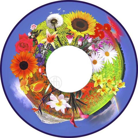 Effekthjul Blommor