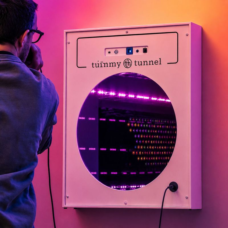 Interactive Infinity Tunnel Panel