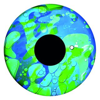 Effekthjul Vätskor Grön & Blå