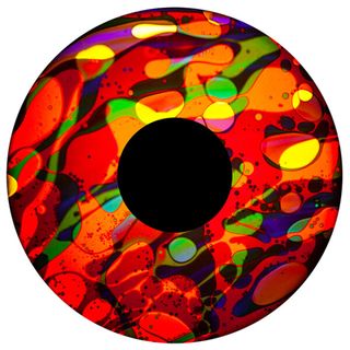 Effekthjul Vätskor Flerfärgad